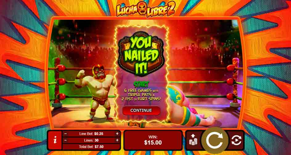 Lucha Libre 2 game feature
