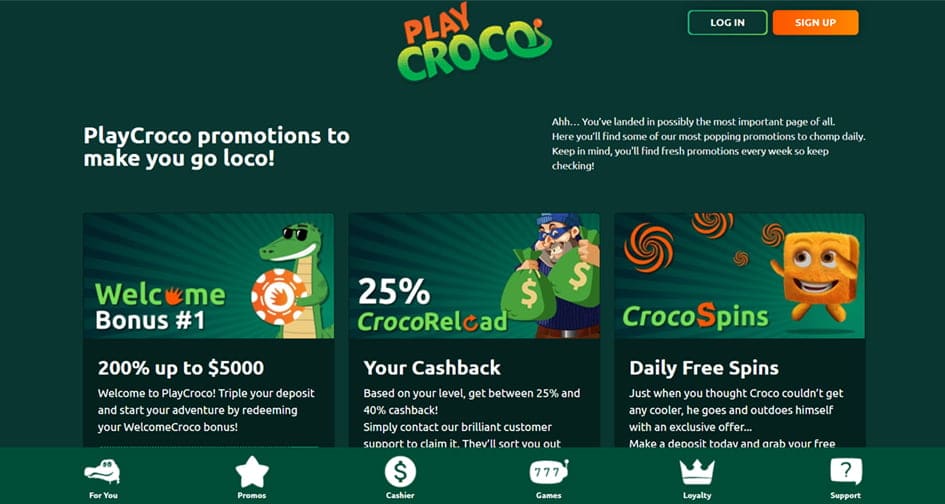 Playcroco Casino Review